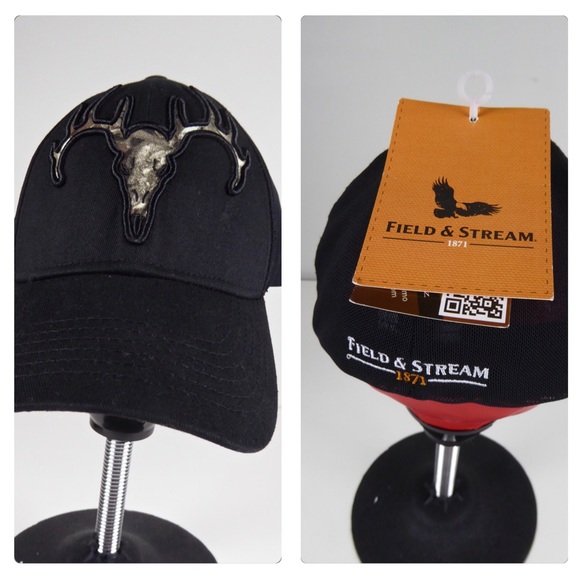 Deer Skull Camo Mesh Hat Cap Field & Stream NWT - Picture 1 of 6